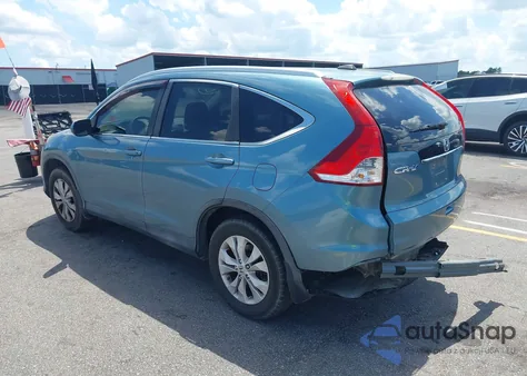2013 Honda Cr-V Ex-L из США, поврежденный, VIN 5J6RM3H76DL027345